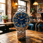 8215 Blue Wave Automatic Watch - Image 8