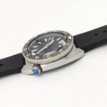 Matte Black Bezel & Blue Dial Automatic Watch - Image 9