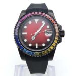Rainbow Bezel Automatic Diver’s Watch