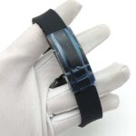 Black Gold Automatic Watch – Rainbow Bezel & Gradient Dial - Image 8