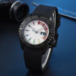 rainbow dial diving watch
