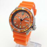 Men's Orange 41mm NH36 Watch - Image 2
