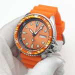 Men's Orange 41mm NH36 Watch - Image 4