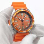 Men's Orange 41mm NH36 Watch - Image 5