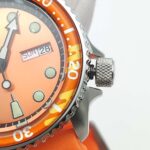 Men's Orange 41mm NH36 Watch - Image 6