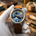 Ukiyo-e Wave Art Automatic Mechanical Watch - Image 10