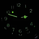 Men's Automatic Watch - Black Dial with Luminous Markers & Rubber Strap - Image 11
