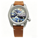 Ukiyo-e Wave Art Automatic Mechanical Watch