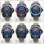 Modular Diver Series: Carbon Fiber Case with Sapphire Bezel & Gradient Dial(Six Colors Available) - Image 2