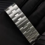 Men's Stainless Steel Automatic Watch with Blue Dial - Image 7