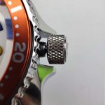 Men's Colorful Dial Orange Bezel Automatic Watch - Image 4