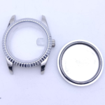 Luxury Style 41mm Watch Case - 316L Stainless Steel with Sapphire Crystal & Cyclops Lens - Image 5