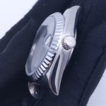 Luxury Style 41mm Watch Case - 316L Stainless Steel with Sapphire Crystal & Cyclops Lens - Image 6