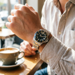 Men's Black Dial Automatic Dive Watch - Image 2