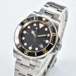 Men's Black Dial Automatic Dive Watch - Image 4