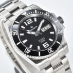 Men's Stainless Steel Automatic Dive Watch with Day-Date - Image 3