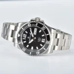 Men's Stainless Steel Automatic Dive Watch with Day-Date - Image 5