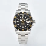 Men's Gold Accents Automatic Watch