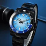 Men's Blue Dial Automatic Watch - Image 5