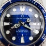 Men's Blue Dial Automatic Movement Watch - Image 3