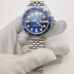 Men's Blue Dial Automatic Movement Watch - Image 7
