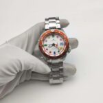 Men's Colorful Dial Orange Bezel Automatic Watch - Image 6