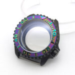 42MM matte black watch case. Sapphire crystal compatible with NH35/36, 4R, 7S movement. Stainless steel case. Water-resistant function. - Image 18