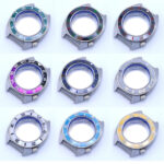 40MM automatic winding men's watch case, with sapphire crystal cover. Suitable for NH35/36/4R movement. Ceramic bezel, solid backplate.