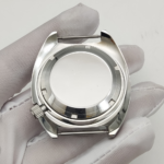40MM automatic winding men's watch case, with sapphire crystal cover. Suitable for NH35/36/4R movement. Ceramic bezel, solid backplate. - Image 2