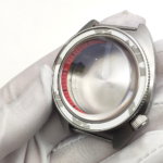 40MM automatic winding men's watch case, with sapphire crystal cover. Suitable for NH35/36/4R movement. Ceramic bezel, solid backplate. - Image 3