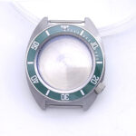 40MM automatic winding men's watch case, with sapphire crystal cover. Suitable for NH35/36/4R movement. Ceramic bezel, solid backplate. - Image 9