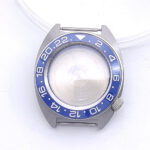 40MM automatic winding men's watch case, with sapphire crystal cover. Suitable for NH35/36/4R movement. Ceramic bezel, solid backplate. - Image 12