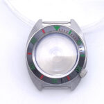 40MM automatic winding men's watch case, with sapphire crystal cover. Suitable for NH35/36/4R movement. Ceramic bezel, solid backplate. - Image 13