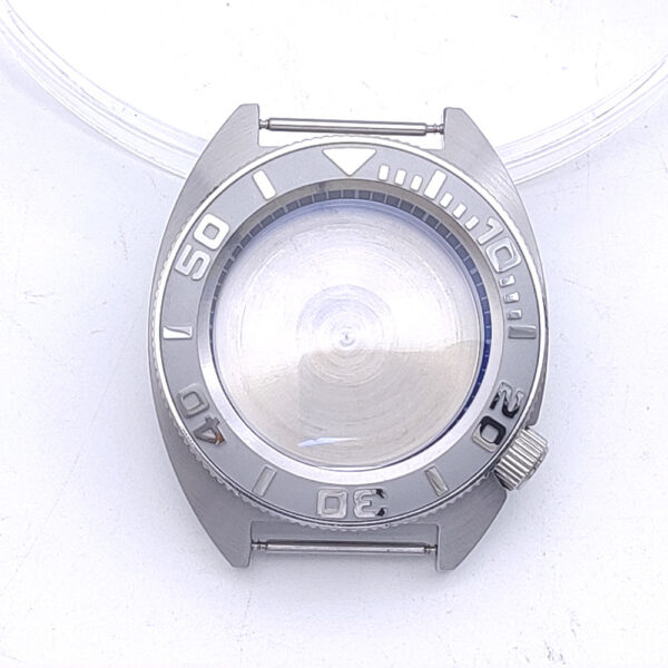 [売店] 40mmサブダイブ発光ベゼルウォッチケース 20気圧サファイアガラス NH35 NH36 NH34 4R36 2824 8 GMT Watch Case 40mm NH34 Nh35 Sliver Watch Case with Sapphire Crystal