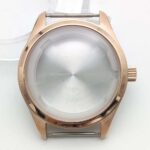 40mm size is suitable for the NH35/36 4R movement watch case. It features a stainless steel case, a sapphire crystal cover, a mystery back cover, and is equipped with a water-resistant function. - Image 4