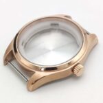 40mm size is suitable for the NH35/36 4R movement watch case. It features a stainless steel case, a sapphire crystal cover, a mystery back cover, and is equipped with a water-resistant function. - Image 8