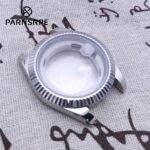 31mm /36mm /41mm Silver 316L Stainless Steel Watch Case Replacement Mod Spare Parts Compatible With 2813 8215 8200 Automatic