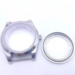 36MM /39MM Calendar Watch Case Flat Stainless Steel Silver Edge Sapphire Glass Compatible With NH35A NH36 28.5mm Dial - Image 3