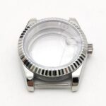 36/39MM Stainless Steel Dog Collar 50M Water Resistance. Suitable for NH35 36 Movement. Sapphire Crystal, Transparent Backplate - Image 3