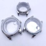 31mm /36mm /41mm Silver 316L Stainless Steel Watch Case Replacement Mod Spare Parts Compatible With 2813 8215 8200 Automatic - Image 4