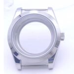 36MM /39MM Calendar Watch Case Flat Stainless Steel Silver Edge Sapphire Glass Compatible With NH35A NH36 28.5mm Dial - Image 8
